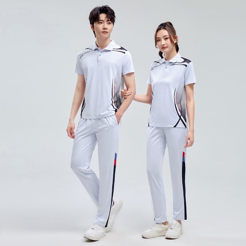 Team Sports - 여름 유니섹스 스포츠 트레이닝복 세트 남녀